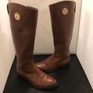 Tory Burch leather boots
